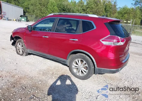 2016 Nissan Rogue Sv из США, поврежденный, VIN KNMAT2MV4GP678782